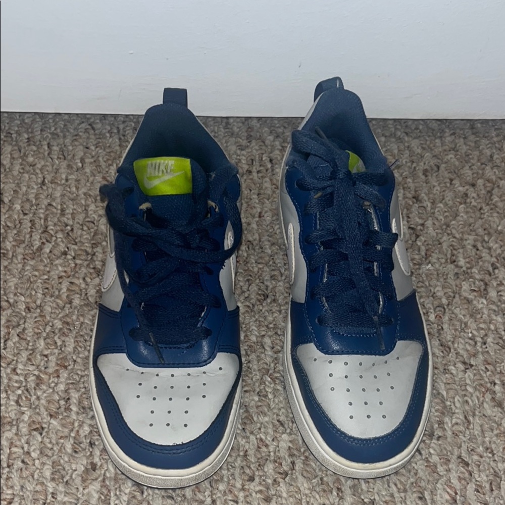 Nike Blue and White Sneakers - Picture 1 of 5